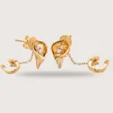 Lily Bloom Diamond 2 Cuff Earrings 